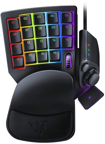 Razer Tartarus Pro RGB 32 Key Programmable Keypad - Black, B Razer Tartarus Pro RGB 32 Key Programmable Keypad - Black, B